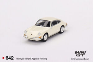 (Pre-order) Mini GT #642 1/64 Porsche 901 1963 Ivory Model Car