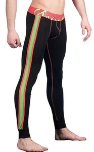 Geronimo Mens Underwear Winter Cotton Warm Long Johns Pants White Blue Black - Picture 1 of 9