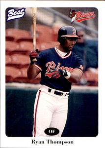 1996 Buffalo Bisons Best #21 Ryan Thompson Rock Hall Maryland MD Baseball Card