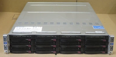 Supermicro SuperServer CSE-827 4x X10DRT-P Server Nodes CTO 0CPU 0MEM - Image 1 of 4
