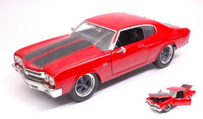 MODELLINO AUTO STATICO JADA TOYS DOM'S CHEVROLET CHEVELLE 1970 FAST FURIOUS 1/24 - Immagine 1 di 4