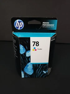 Cartucho de tinta original tricolor HP 78 (C6578DN) caducado mayo 2016 - Imagen 1 de 4