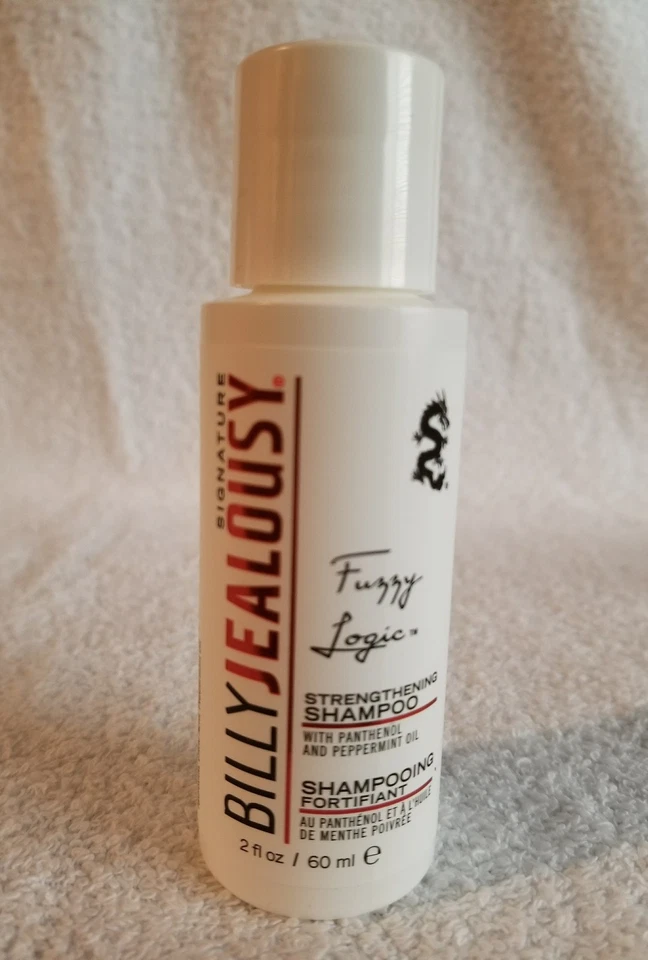 Billy Jealousy FUZZY LOGIC Champú Fortalecedor del Cabello Pantenol 2 oz/60 ml Nuevo Foto 1 de 4