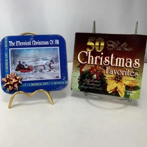 The Merriest Christmas Of All and 50 Golden Christmas Favorites CDs - Picture 1 of 5