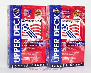 (2) 1994 Upper Deck World Cup USA Soccer Sealed Boxes + Mia Hamm RC - Picture 1 of 7