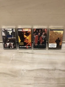 KIRK FRANKLIN Cassette Lot Nu Nation Project Christmas Prince Of Egypt God’s NEW - Picture 1 of 11
