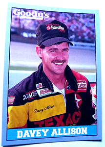 * 1992 Traks NASCAR Goody's Invitational Series #21  Davey Allision