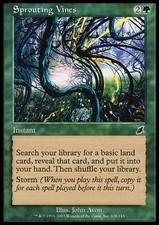 Magic the Gathering MTG Sprouting Vines (128) Scourge   NM