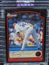 2003 Bowman Kerry Wood Facsimile Autograph Auto #151/250 Cubs