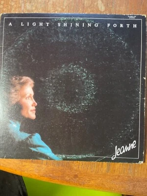 Jeanne Rogers – A Light Shining Forth LP Vinyl Gospel Pop - Image 1 of 4