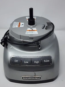 KITCHENAID FOOD PROCESSOR KFP0711CU REPLACEMENT PART SILVER BASE UNIT MOTOR - Picture 1 of 5
