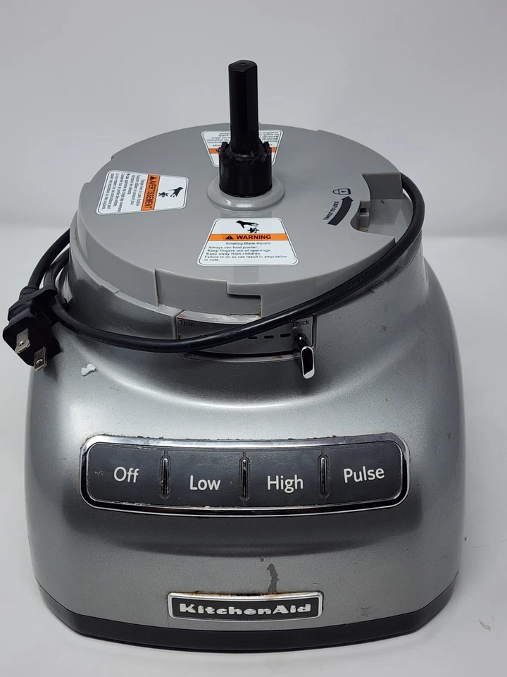 KITCHENAID FOOD PROCESSOR KFP0711CU REPLACEMENT PART SILVER BASE UNIT MOTOR - Image 1 of 4