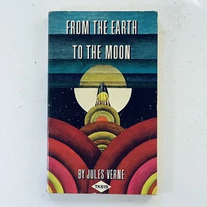 Sci Fi From the Earth to the Moon Jules Verne (Scholastic Vintage Paperback) - Picture 1 of 12