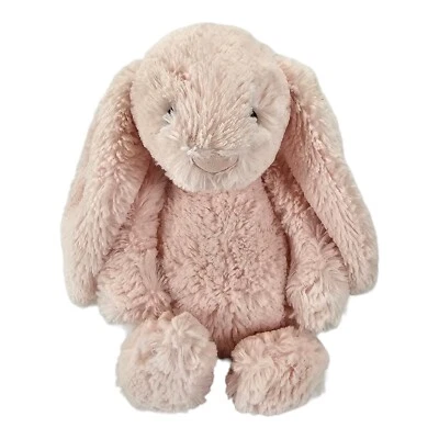 Jellycat Bashful Bunny Pink Plush Rabbit Chime Jingle Rattle Baby Easter - Image 1 of 4
