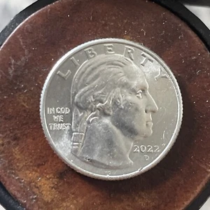 2022 Wilma Mankiller Quarter  ( “D” Mint: Rare Coin ) "IN COD WE TRUST" ERROR - Picture 1 of 2