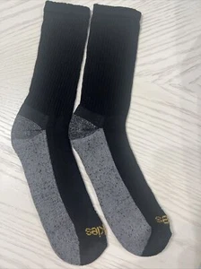 1 Pair Dickies Men’s Socks Size -6-13 Black L-1  - Picture 1 of 3