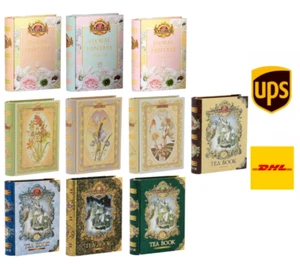 Basilur Tea Book Collection 100g Free Shipping World Wide - Picture 1 of 48
