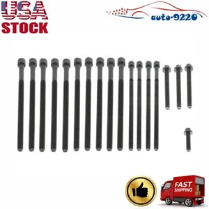 Cylinder Head Bolt Set N54B30A N55B30A For BMW 1 2 3 4 5 6 7 3.0L N54 N55 Engine - Picture 1 of 3