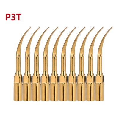 10PCS P3T Dental Ultrasonic Scalers Piezo Tips Fit for EMS Woodpecker Handpiece - Image 1 of 4