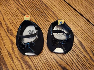 Build A Bear schwarze offene Zehenpartie Heels - Bild 1 von 5