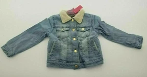 Chilipop sherpa lined jean jacket for kids 4t 5/6 and 6 - Picture 1 of 2