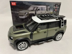 1/18 Diecast Vehicle Land Rover Defender Model Car Toy Kids Sound Light Toy Gift - Picture 1 of 48