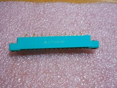 METHODE ELEC. CONNECTOR PART # 171-204-60  NSN: 5935-01-357-9198 - Image 1 of 4