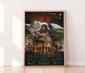 NEW!! Death Stranding 2 Poster Game Art Print PS5 Gaming Room Decor, Game Poster - Picture 1 of 4