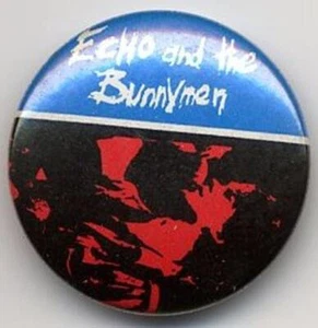 Echo & The Bunnymen Badge Button #3CONTORT - Picture 1 of 1