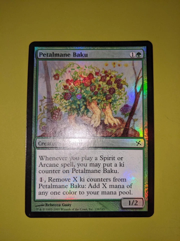 FOIL Petalmane Baku x1 Betrayers of Kamigawa 1x Magic the Gathering MTG - Image 1 of 1