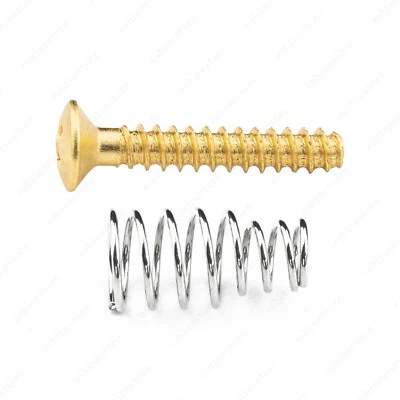 30 Pcs Single coil pickup mounting Countersunk Head Screws & Springs 3 Colors - Image 1 of 4