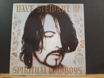 DAVE STEWART AND THE SPIRITUAL COWBOYS  LP   Eurythmics solo  1990     EX ! - Image 1 of 4