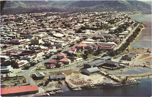 View Of Cairns From The Air, Across The Main Shopping Area, Australia Postcard - Picture 1 of 2