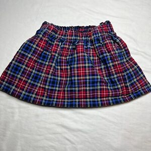 Ralph Lauren Polo Skirt Red Plaid Skirt Girls size 7