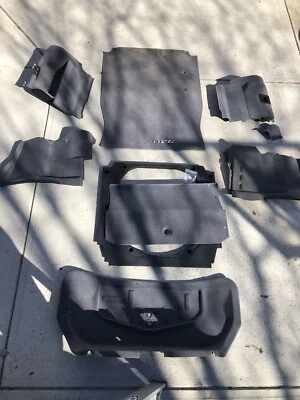 Juego de alfombras maletero BMW 740i 740il 750il E38 1995-2001 gris. Se puede vender individualmente Foto 1 de 4