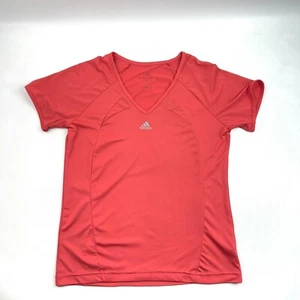 Adidas Clima Cool V-Neck Athletic Running Top T-Shirt Activewear Damen M - Bild 1 von 11
