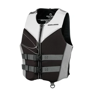 SEA-DOO FREEDOM PFD LIFE LACADO NEGRO GRIS MEDIANO 2870010690 - Imagen 1 de 1