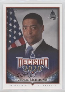 2021 Decision 2020 Series 2 Silver Capitol 5/25 Cedric Richmond #632 3p2