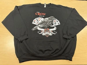 Nueva sudadera negra cuello redondo Ketterdam Crow Club Shadow & Bone Six Of Crows 3XL - Imagen 1 de 6