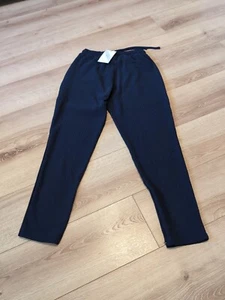Womans Courdroy comfort stretch Elasticated joggers Waist Size 10/12 Novu BNWT - Picture 1 of 15