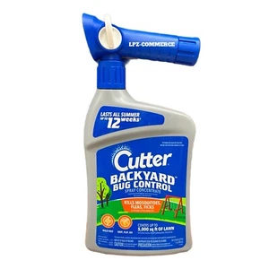 Cutter Backyard Bug Control Spray Concentrate, Fleas,Mosquito Repellent,32 fl oz - Picture 1 of 3