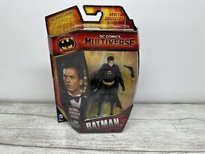 DC Comics Multiverse BATMAN Unmasked Variant 1989 Michael Keaton 3.75" New