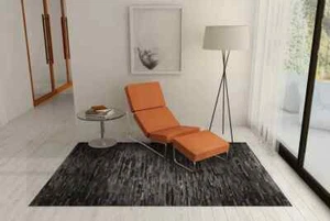 Leather Rug Handmade Traditional Designer Home Decor Christmas Decoration 18 - Picture 1 of 10