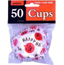 Halloween Cupcake cases picks kits spooky pumpkin fright night boo crew