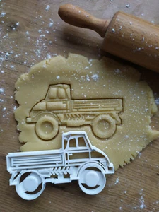  NEU Ähnlich Unimog 403 406 Cabrio  Ausstecher Form Cutter Salzteig Auto Car  - Bild 1 von 7