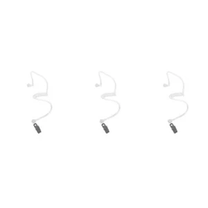 3 Count Dress up Earbuds Piece Costume Fake Mic Headset Agent Accessories - Zdjęcie 1 z 12