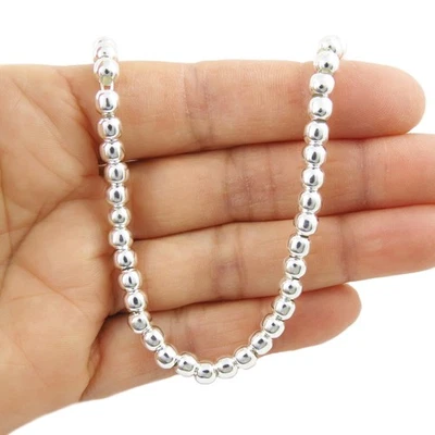 Collana Donna Argento Sterling 925 Catena Cordolo Fatta a Mano - Immagine 1 di 4
