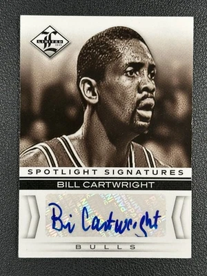 2012 Panini Limited Spotlight Signatures Bill Cartwright Auto 48/49 BULLS#Z - Image 1 of 2