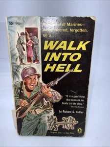 Walk Into Hell by Hubler, Popular Library  SP229, 1963, WW2 - Picture 1 of 8