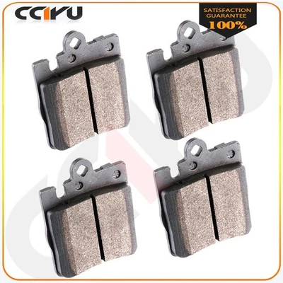 4 x Pastillas cerámicas de freno trasero para Mercedes-Benz C230 2006-2007 C350 2003-2007 Foto 1 de 4